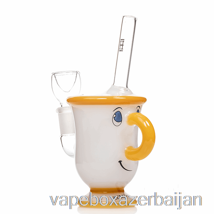 Vape Box Azerbaijan HEMPER Tea Cup Bong White / Gold